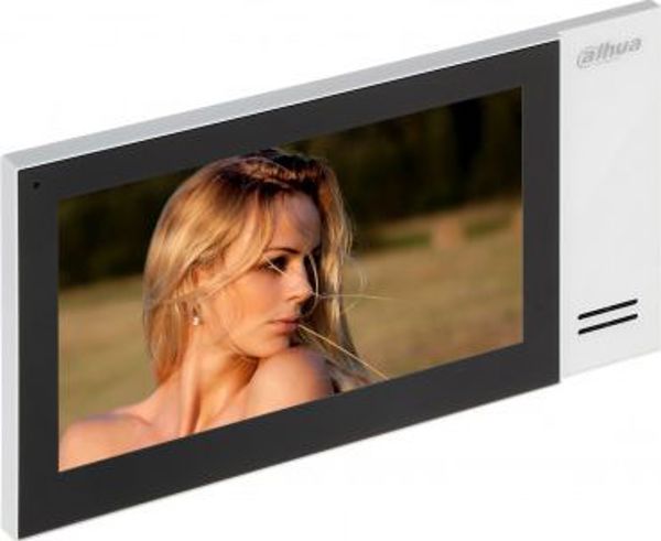 Dahua VTH2421FW-P Εσωτερικό Πάνελ Θυροτηλεόρασης IP 7" - Λευκό