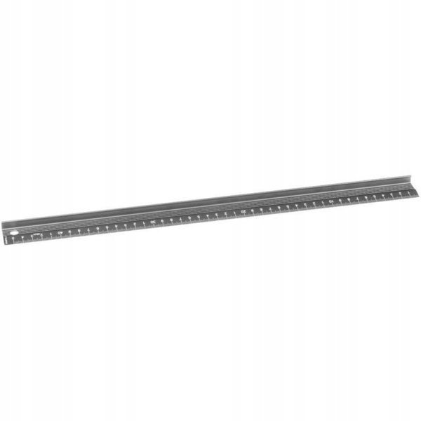 Dahle Schneidelineal 45 cm schwarz Schnitt- Schmierschutz Rutschstopp Schneidelineal (76-10684-15835)