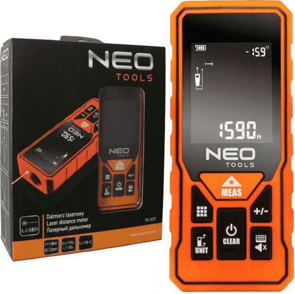 Αποστασιόμετρο λέιζερ Neo 75-201