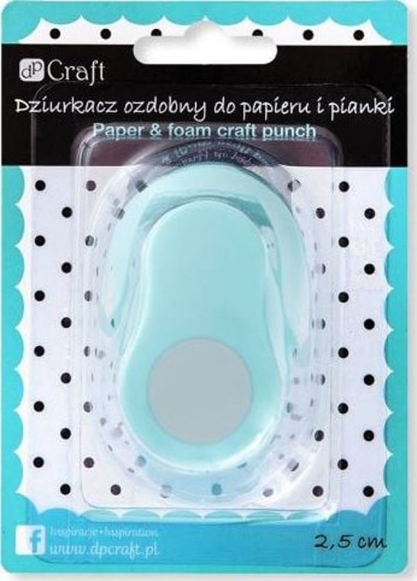Dalprint Διάτρητης διακοσμητικός για χαρτί και αφρό 2,5 cm Κύκλος