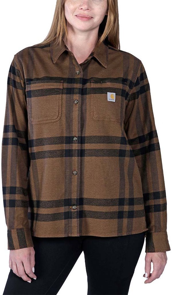 Damska Koszula Carhartt Flannel Brown