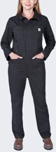 Γυναικείο Ολόσωμο Ρούχο Carhartt Canvas Black - Μαύρο
