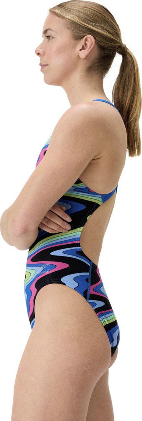 Γυναικείο Μαγιό FL PRINTED LEADERBACK AF