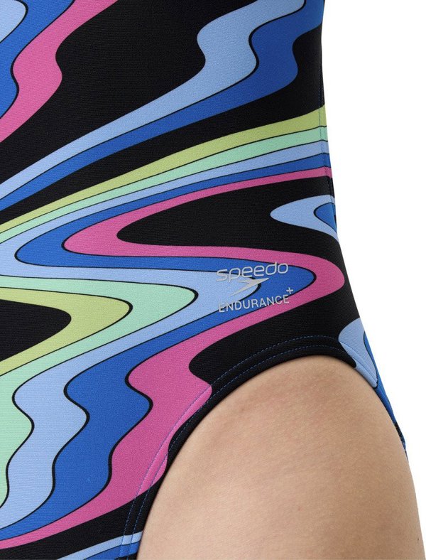Γυναικείο Μαγιό FL PRINTED LEADERBACK AF