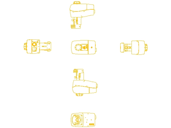 Danfoss Κινητήρας AME435 24V - 082H0161