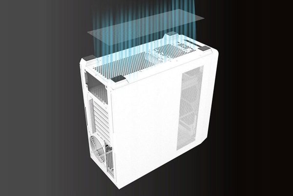 DarkFlash DS900WD computer case (white)