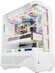Darkflash DY460 computer case (White) + 4 ARGB fans