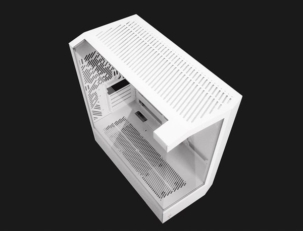 Darkflash DY460 computer case (White) + 4 ARGB fans