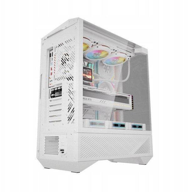 Darkflash DY460 computer case (White) + 4 ARGB fans