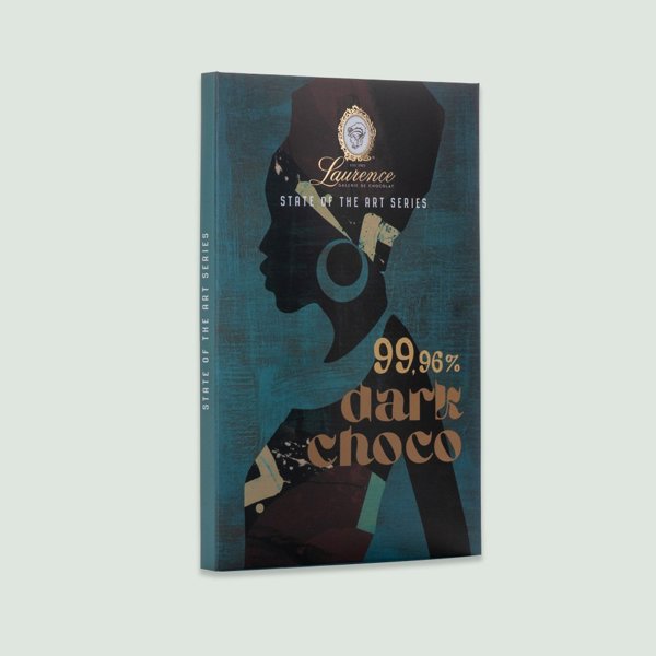 Σκούρα σοκολάτα με 99.6% κακάο Laurence, 80 g