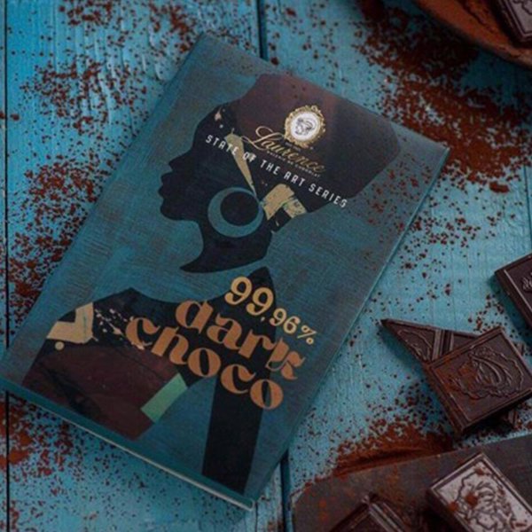 Σκούρα σοκολάτα με 99.6% κακάο Laurence, 80 g