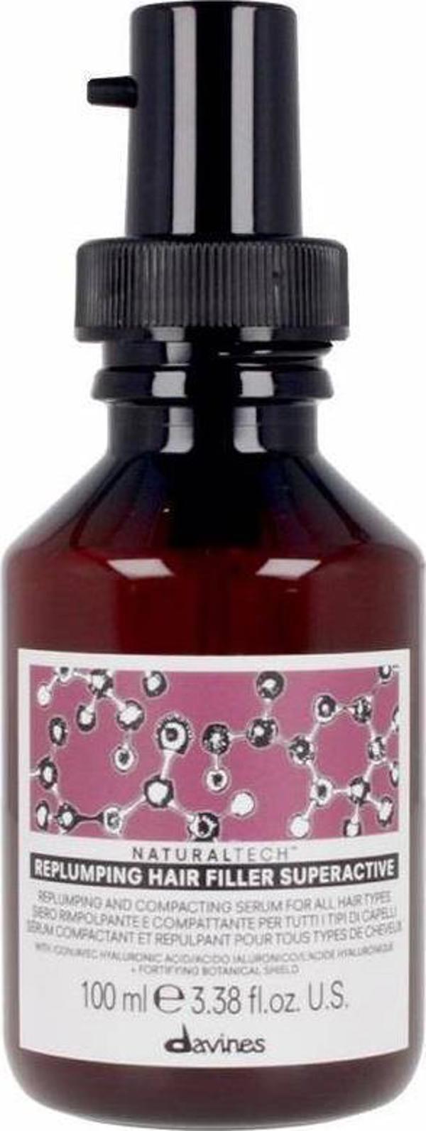 Davines Naturaltech Replumping Hair Filler Superactive Leave-In θρεπτική θεραπεία μαλλιών χωρίς ξέβγαλμα 100ml