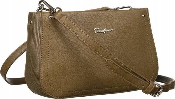 David Jones Μικρή γυναικεία τσάντα messenger ώμου από οικολογικό δέρμα - David Jones 11654663 5903051172373