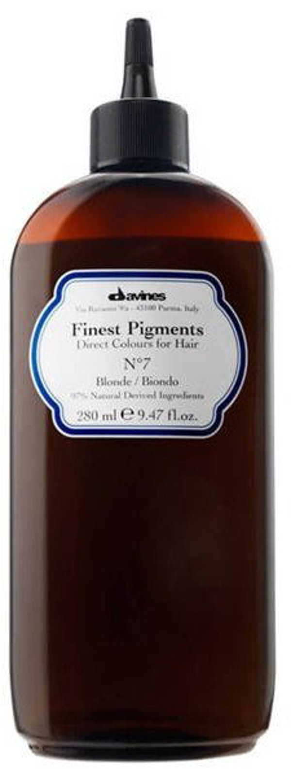 Davines Finest Gloss Χρωστική Μαλλιών N.7 Ξανθό 280ml, Φυσικά Συστατικά
