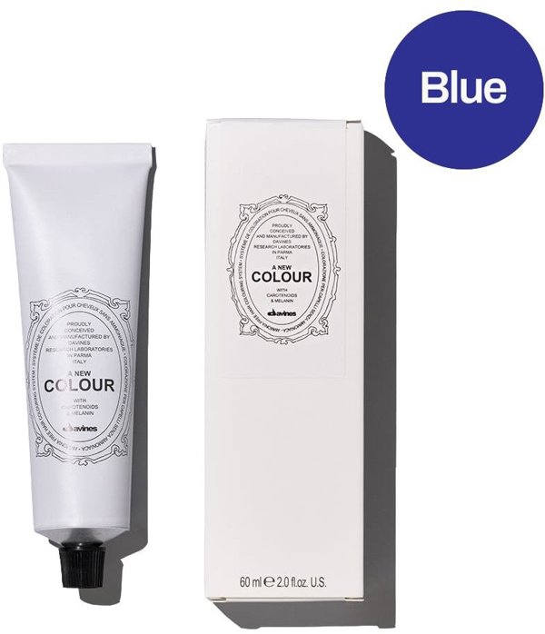 Davines A New Colour Μόνιμη Βαφή Μαλλιών, Blue, 60ml