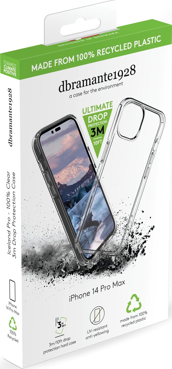 dbramante Iceland Pro - Διάφανη Σκληρή Θήκη για iPhone 14 Pro Max