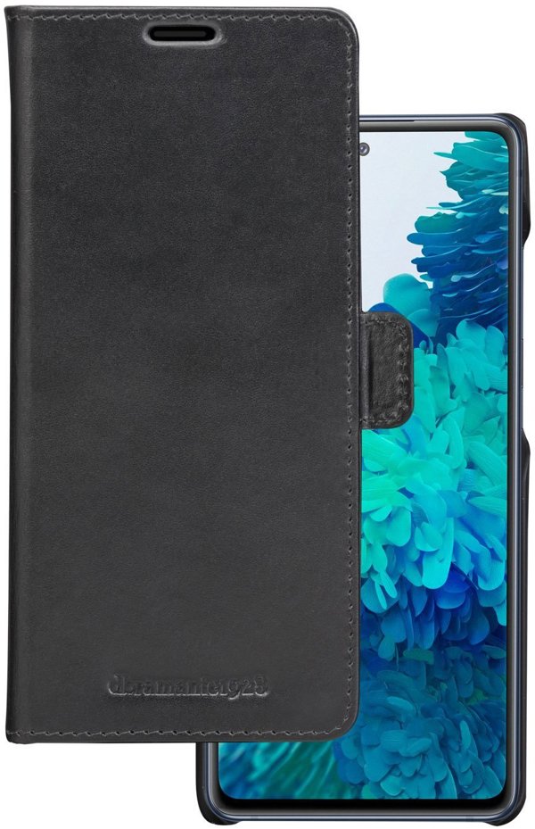 Dbramante1928 Lynge, πορτοφόλι και προστατευτική θήκη, Samsung Galaxy S21 FE, μαύρο