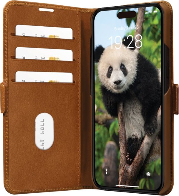 dbramante1928 Copenhagen - iPhone 15 Plus - Tan, Folio, Apple, iPhone 15 Plus, Brown