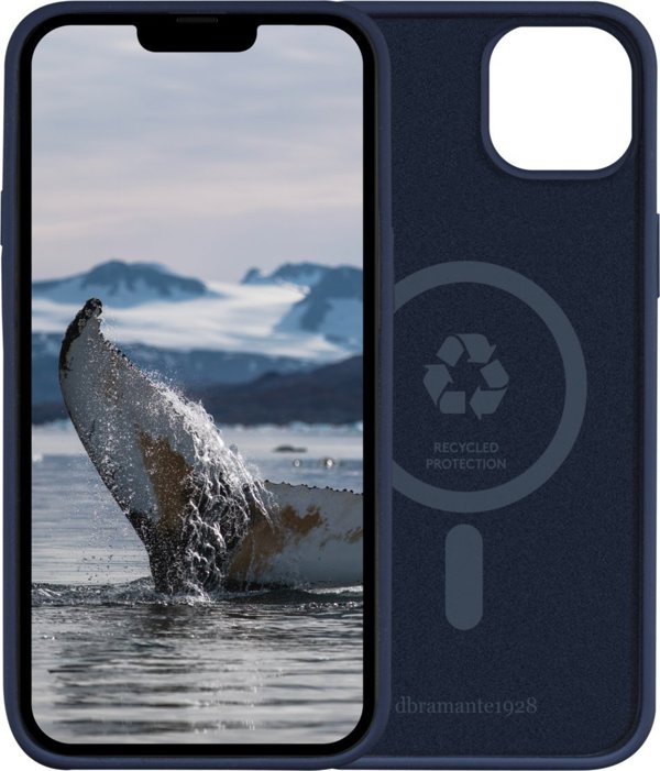 dbramante1928 Monaco - iPhone 14 Plus - Pacific Blue, Κάλυμμα, Apple, iPhone 14 Max, 17 εκ. (6.7"), Μπλε