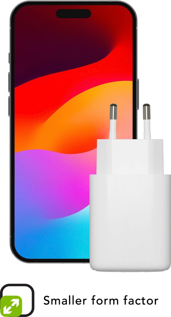 dbramante1928 Φορτιστής Τοίχου 2x USB-C 20W, Λευκός - Επαναφόρτιση Συσκευών