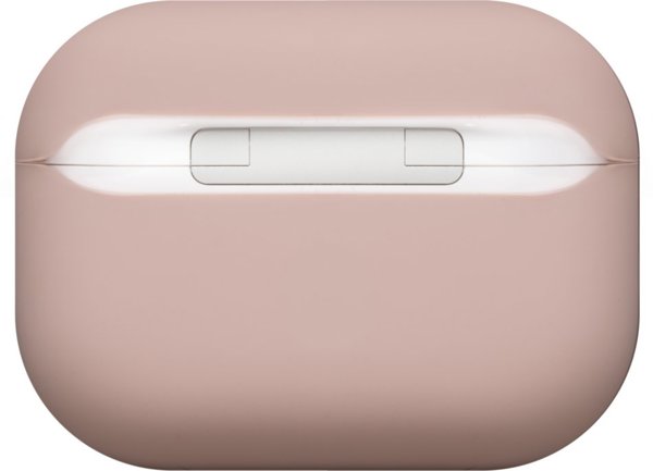 dbramante1928 Costa Rica - Tasche fur kabellose Ohrhorer - Silikon, recycelter Kunststoff - rosa sandfarben - fur Apple AirPods Pro (2. Generation)