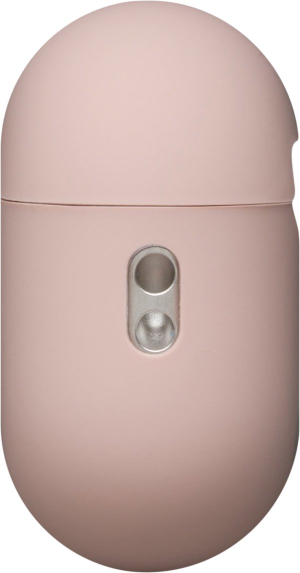 dbramante1928 Costa Rica - Tasche fur kabellose Ohrhorer - Silikon, recycelter Kunststoff - rosa sandfarben - fur Apple AirPods Pro (2. Generation)