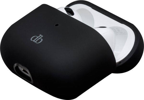 dbramante Costa Rica - AirPods (3ης γενιάς) Θήκη σιλικόνης από ανακυκλωμένο πλαστικό - Νυχτερινό Μαύρο