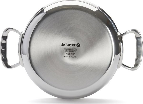 De Buyer De Buyer Affinity Saucepot low with lid 20 cm