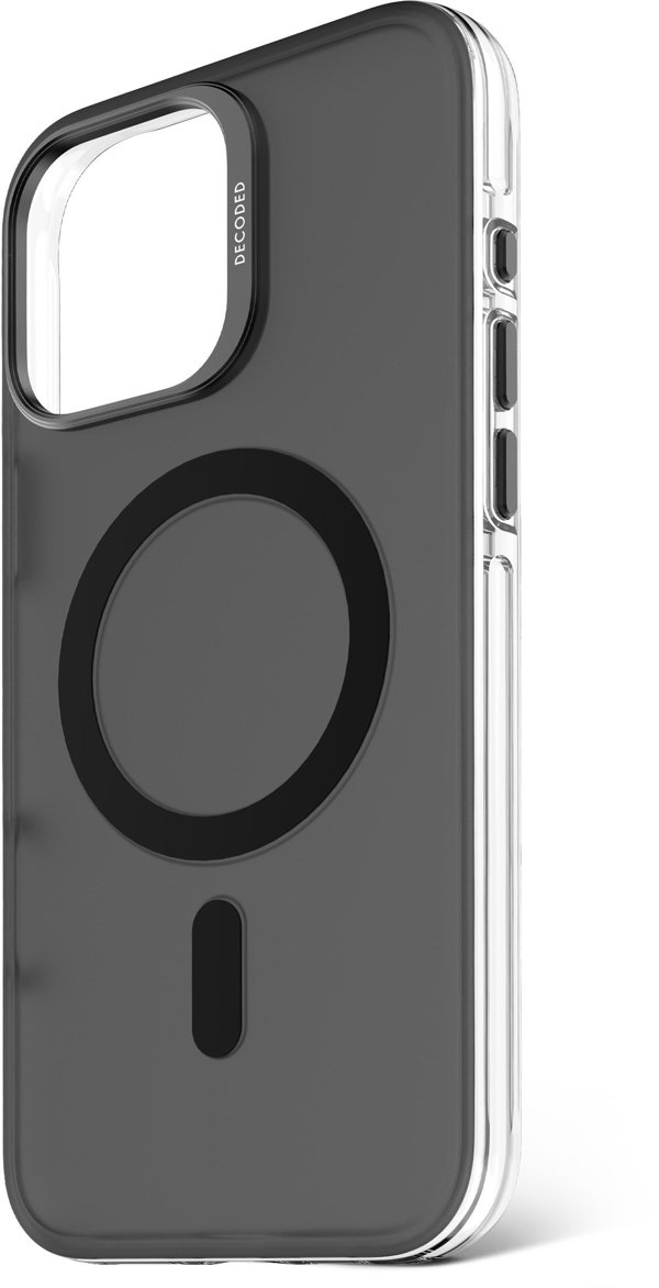 Decoded Recycled Plastic Backc. iPhone 16 Pro Max Transp. Black