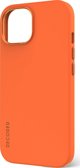 Decoded Decoded Αντιμικροβιακή Σιλικόνη Θήκη Πλάτης iPhone 15 Apricot