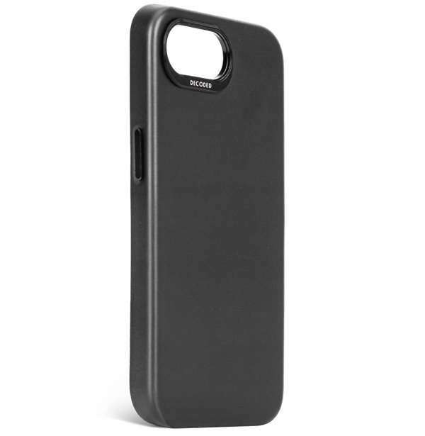 Decoded Leather Backcover iPhone 16e Black