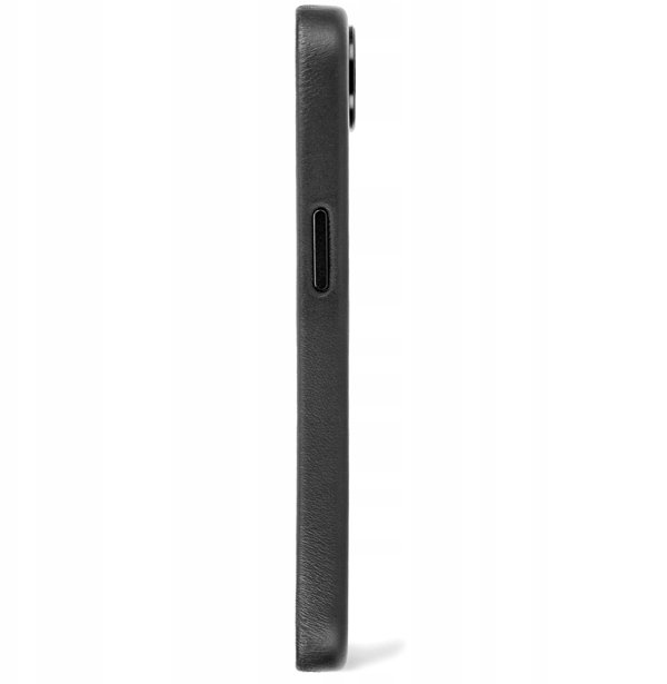 Decoded Leather Backcover iPhone 16e Black