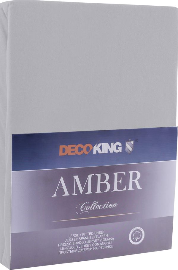Σεντόνι Decoking Amber Steel διαστάσεων 120x200 εκ.