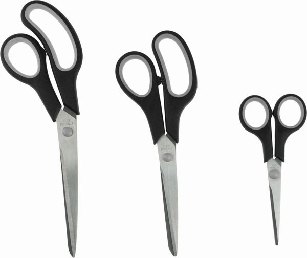 Dedra Σετ Ψαλίδια 3 Τεμαχίων, Μεγέθη 140mm, 215mm & 245mm