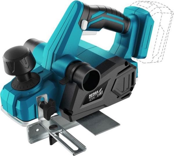 Dedra DED7066 Πλάνη Μπαταρίας 18V, 82mm, 16000 RPM, Με 2 Λεπίδες
