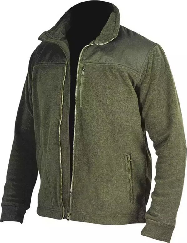 Dedra Μπλούζα φλις με ένθετα, 280g/m2, μέγεθος XXXL, χρώμα πράσινο