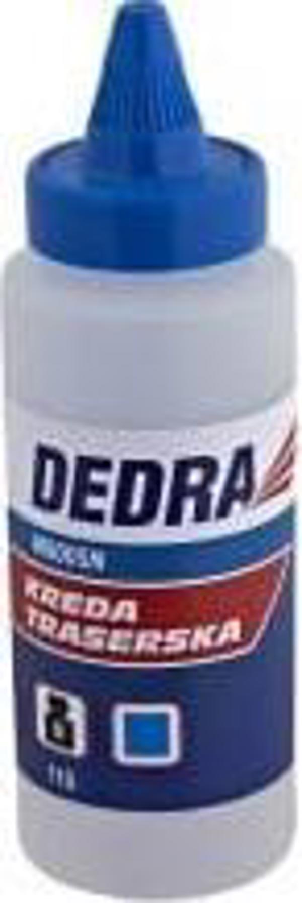 Dedra Μπλε Κιμωλία Ιχνηλάτησης 115g - Σκόνη Σημαδέματος για Οικοδομικές Εργασίες