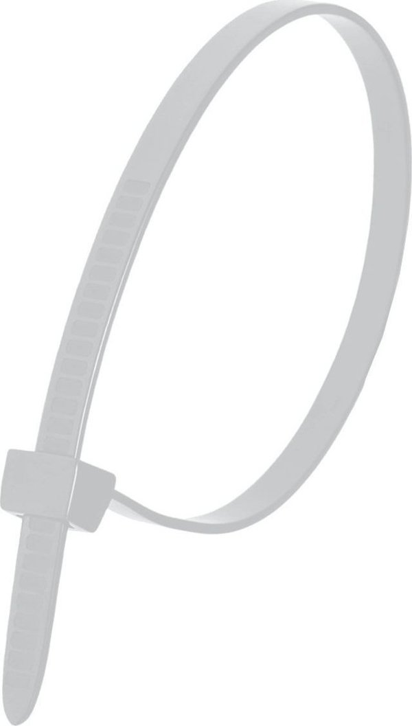 Dedra Νάιλον λευκές δεματικές ταινίες 7,6x370mm (100τμχ.)