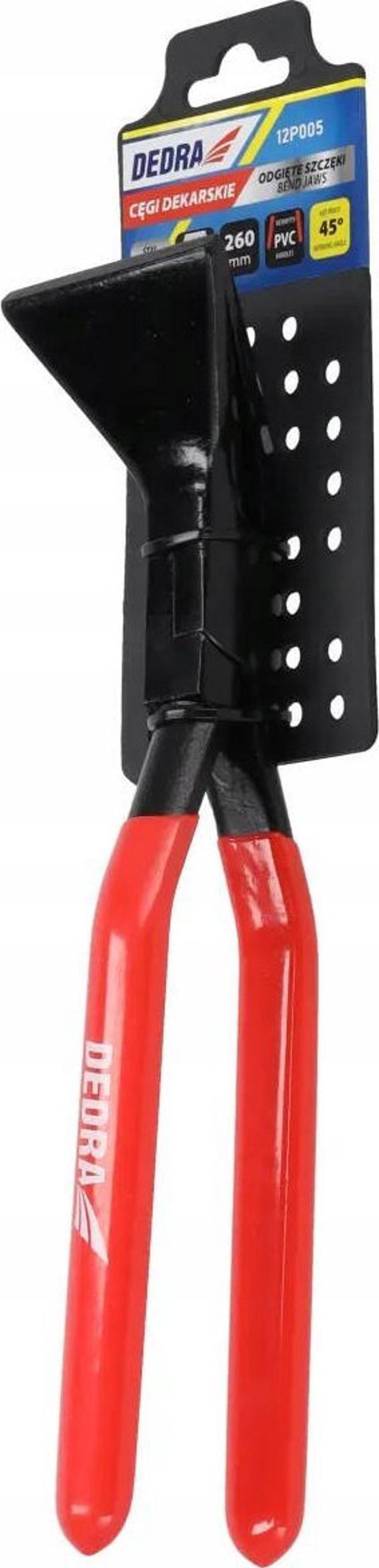 Dedra Λαβίδες στέγης λυγισμένες 45 μοίρες 260mm