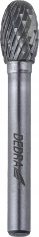 Φρέζα κοπής Dedra οβάλ E10x16mm, άξονας 6mm