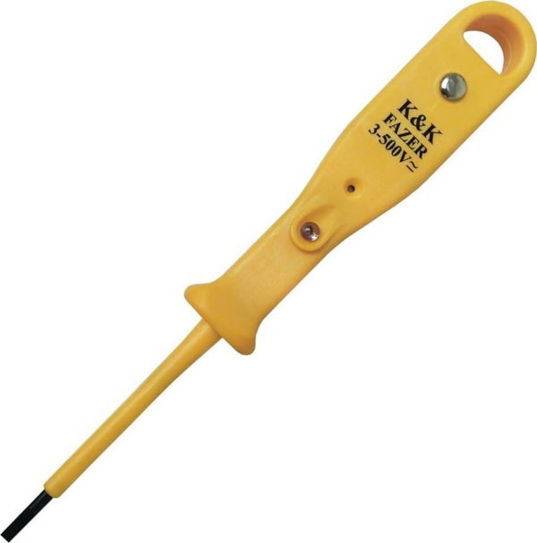 Dedra Δοκιμαστής Τάσης Phaser 3-500V, Ψηφιακός Ελεγκτής Ρεύματος DC