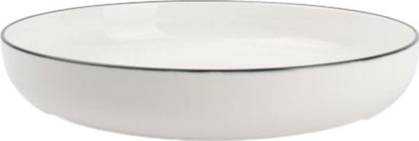 Ρηχό πιάτο S|P Collection Studio Base White, 21.5 x 4 cm