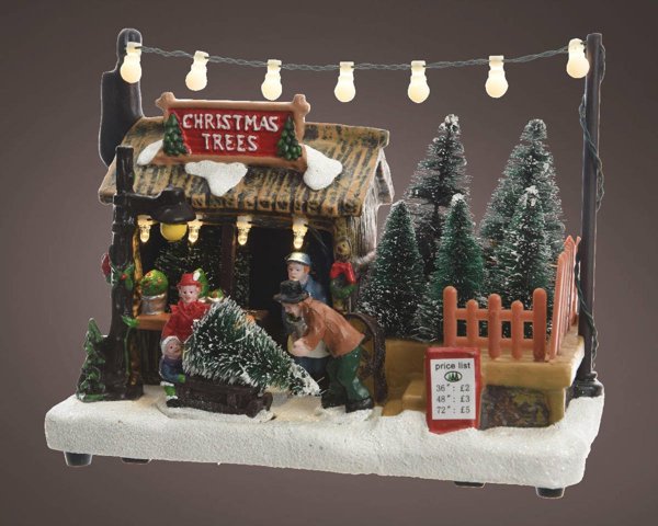 Χριστουγεννιάτικη διακόσμηση Nenurodyta DECORATION LED SCENERY 18X10CM 481434