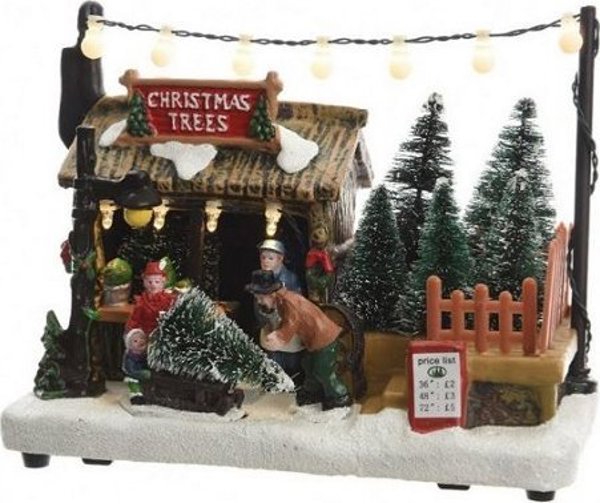 Χριστουγεννιάτικη διακόσμηση Nenurodyta DECORATION LED SCENERY 18X10CM 481434