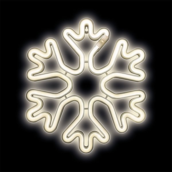 Χριστουγεννιάτικη διακόσμηση Forever Light Neon LED Forever Light ΧΡΙΣΤΟΥΓΕΝΝΑ ΝΙΦΑΔΑ ΧΙΟΝΙΟΥ λευκό FLNE20