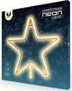 Διακόσμηση Χριστουγέννων Forever Light Neon LED CHRISTMAS ΑΣΤΕΡΙ ζεστό λευκό Bat + USB FLNE22 Forever Light
