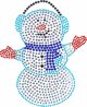 Χριστουγεννιάτικη διακόσμηση Craft with Fun OZDOBA DEK KRYSZT SPRZYL MOZAIKA MIKI CF 12/288