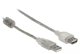 Καλώδιο DeLOCK 82244 USB USB 2.0 0,3 m USB A Διαφανές