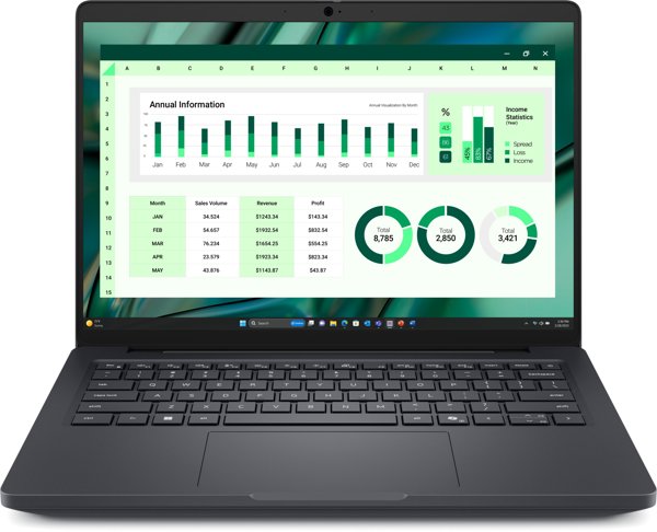 Dell Pro Max 14 MC14250/U5-235H/16GB/512GB SSD/Intel Arc/FgrPr & SmtCd/FHD IR Cam & Mic/14" FHD+/Backlit Kb/4 Cell/100W/vPro/W11Pro/3YPS