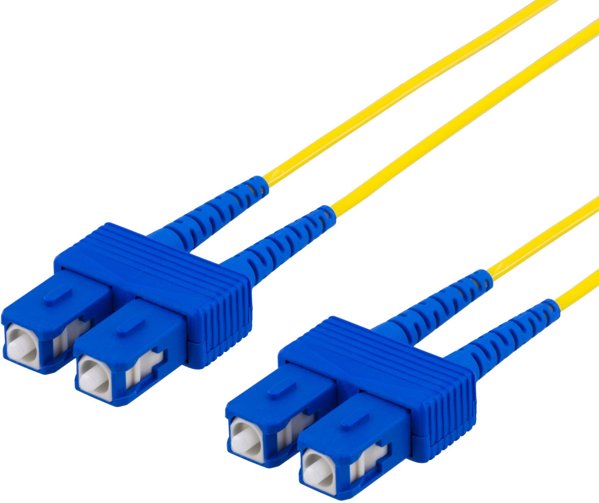 Καλώδιο οπτικών ινών DELTACO SC-SC duplex singlemode 2.0m